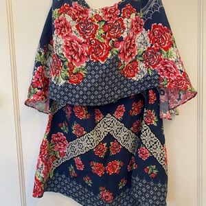 Small strapless dress from FARM Rio.